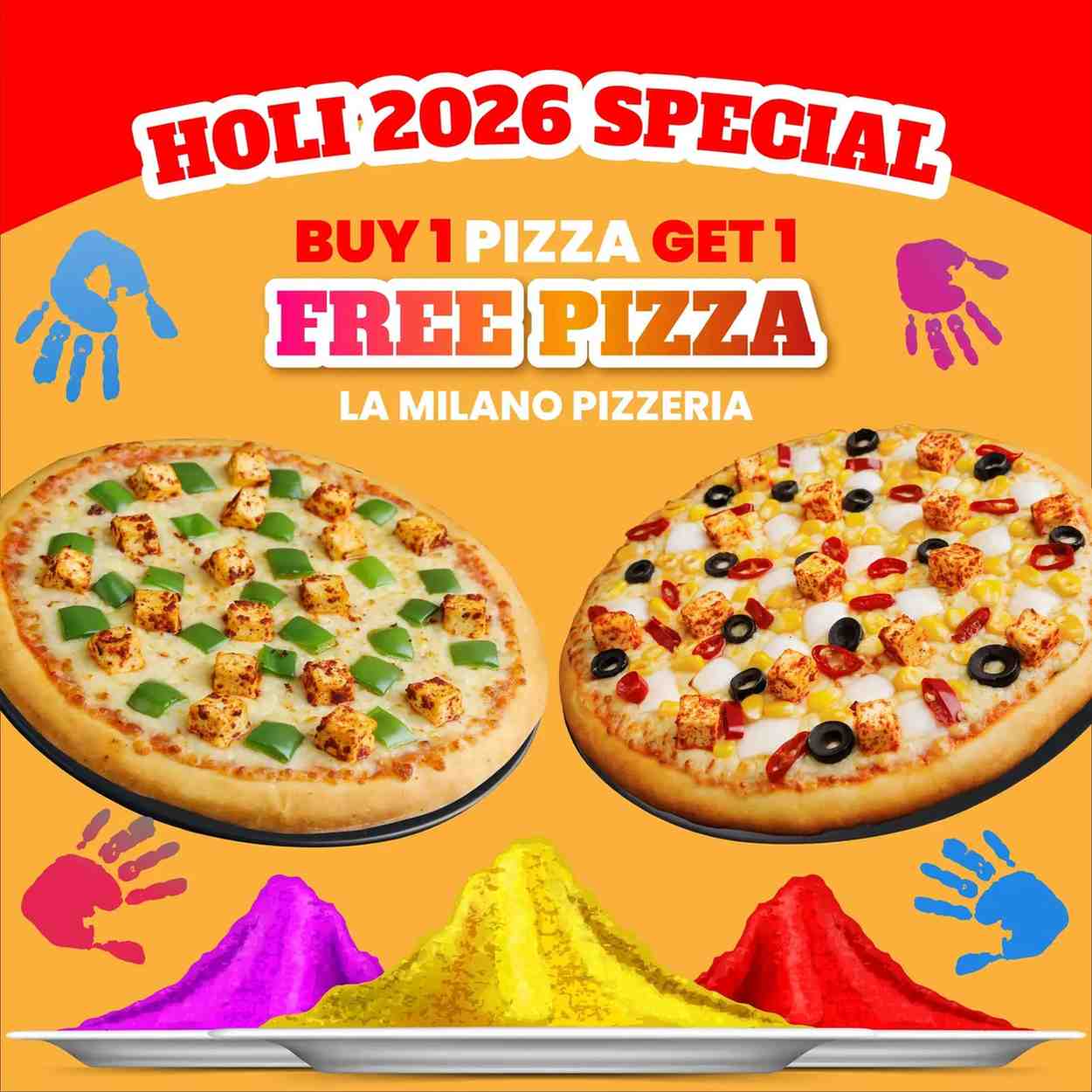 La Milano Pizzeria - Free Pizza Delivery, Order Online, Best  display picture 2