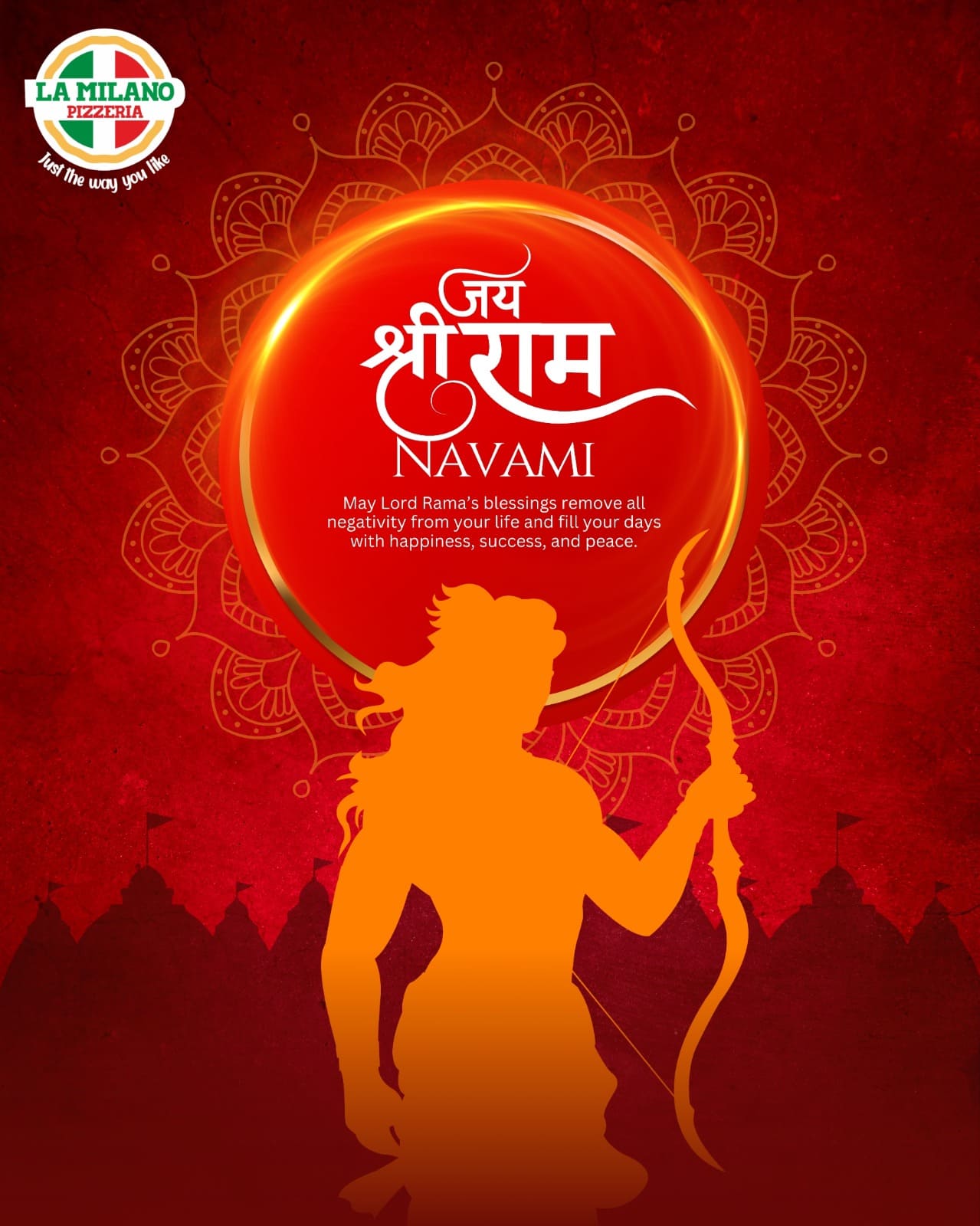 Ram Navami Pizza Offer