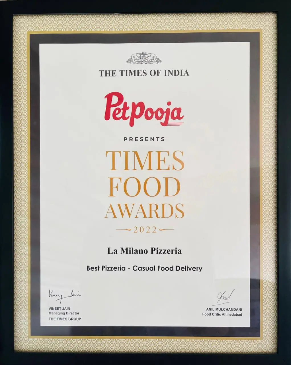 Times Food Award Moment 1