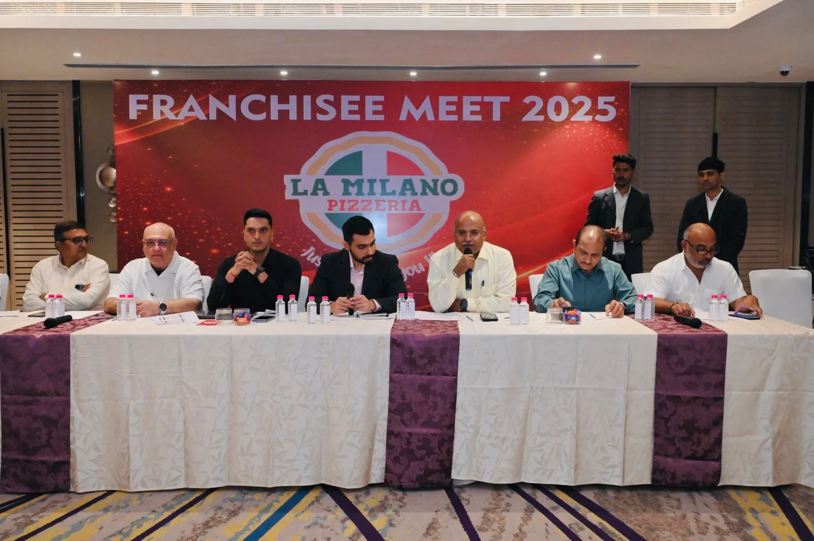 Friends enjoying pizza