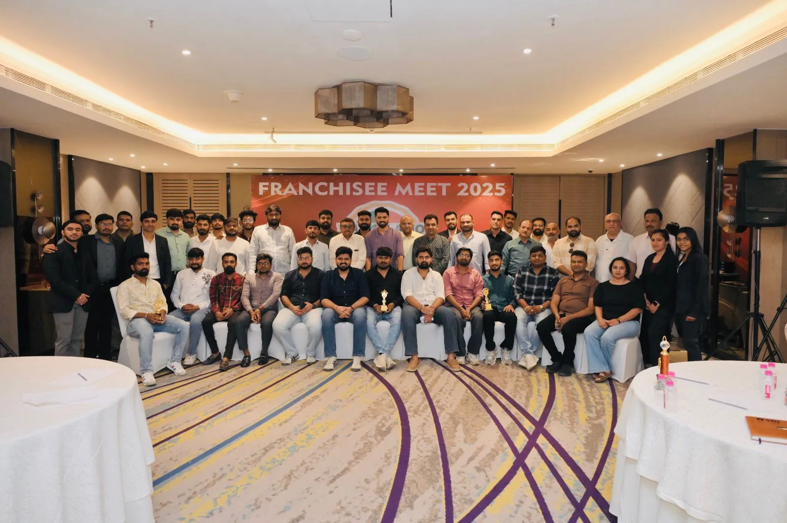 Chef preparing pizza